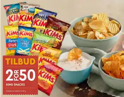 Coop Mega Kims Snacks tilbud