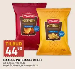 Coop Mega Maarud potetgull riflet tilbud