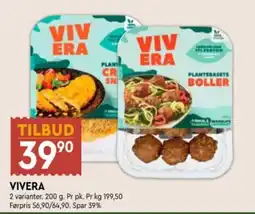 Coop Mega Vivera plantebaserte boller tilbud