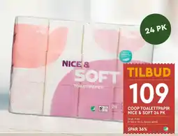 Coop Mega Coop toalettpapir nice & soft tilbud