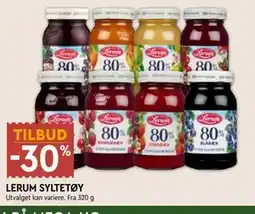Coop Mega LERUM SYLTETØY tilbud