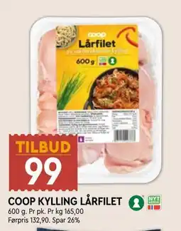 Coop Mega COOP KYLLING LÅRFILET tilbud