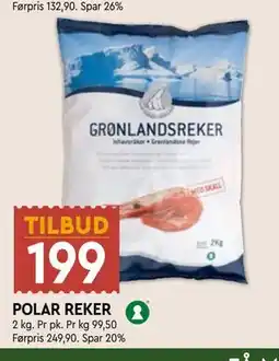 Coop Mega POLAR REKER tilbud