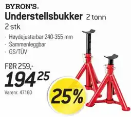 Thansen Byron's understellsbukker tilbud