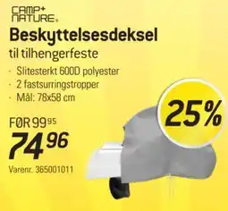 Thansen Camp+ Nature Beskyttelsesdeksel til tilhengerfeste tilbud