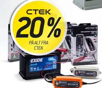 Thansen CTEK Batterilader tilbud
