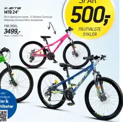Thansen X-Zite MTB 24" tilbud