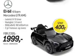 Thansen Mercedes El-bil GTR AMG til barn tilbud