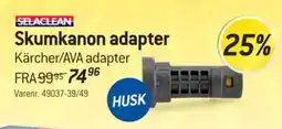 Thansen Skumkanon adapter tilbud