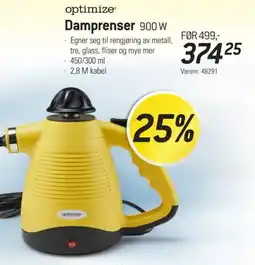 Thansen Optimize Damprenser 900 W tilbud