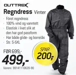 Thansen Outtrek Regndress Vinter tilbud