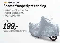Thansen Hi parts scooter/moped presenning tilbud