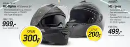 Thansen Mthelmets mc-hjelm mt genesis sv tilbud