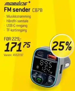 Thansen Mobiline+ FM sender C87B tilbud
