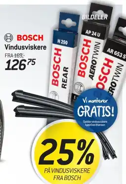 Thansen Bosch vindusviskere tilbud
