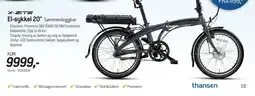 Thansen X-Zite El-sykkel 20" tilbud