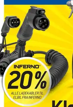 Thansen INFERNO 20% ALLE LADEKABLER TIL ELBIL FRA INFERNO tilbud