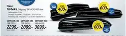 Thansen Dezo Takboks Odyssey 340/430/460 liter tilbud