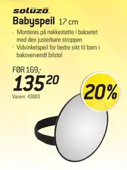 Thansen Babyspeil tilbud