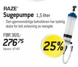 Thansen Sugepumpe tilbud