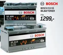 Thansen BOSCH S3-S5 BILBATTERIER tilbud