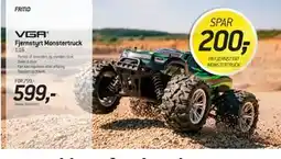 Thansen VGA Fjernstyrt Monstertruck 1:16 tilbud