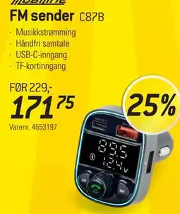 Thansen Mobiline+ FM sender C87B tilbud