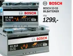 Thansen Bosch S3-S5 bilbatterier tilbud