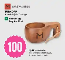 Sport Outlet Lars Monsen Turkopp tilbud