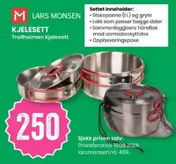 Sport Outlet Lars Monsen Kjelesett tilbud