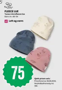 Sport Outlet Tiny Trolls Fleece Lue tilbud