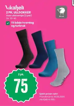 Sport Outlet Vikafjell ullsokker tilbud