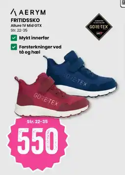 Sport Outlet Aerym Fritidssko Allure IV Mid GTX tilbud