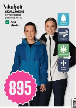 Sport Outlet Vikafjell skalljakke tilbud