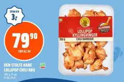 Coop Obs Den Stolte Hane Lollipop Chili BBQ tilbud
