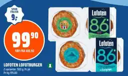 Coop Obs Lofoten Lofotburger tilbud