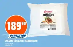 Coop Obs Grilstad håndlagde karbonader tilbud