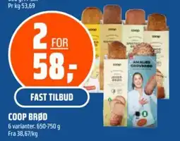 Coop Obs Coop brød tilbud