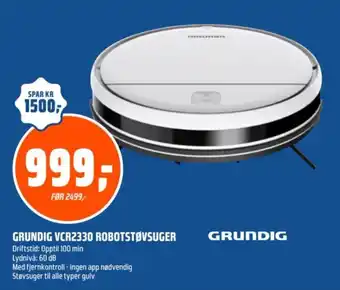 Coop Obs Grundig VCR2330 robotstøvsuger tilbud