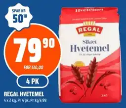 Coop Obs Regal Hvetemel tilbud