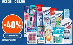 Coop Obs Jordan/Solidox tilbud