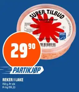 Coop Obs Reker i lake tilbud