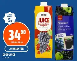 Coop Obs Coop Juice tilbud