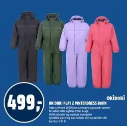 Coop Obs Okidoki Play 2 Vinterdress Barn tilbud