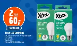 Coop Obs Xtra led lyspære tilbud