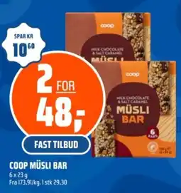 Coop Obs Coop müsli bar tilbud