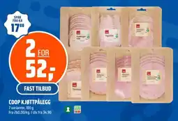 Coop Obs Coop kjøttpålegg tilbud