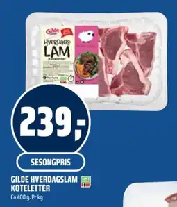 Coop Obs Gilde hverdagslam koteletter tilbud