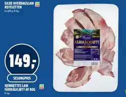 Coop Obs Henriettes Lam Färkalkjött av Bog tilbud