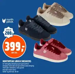 Coop Obs Northpeak Løkka Sneakers tilbud